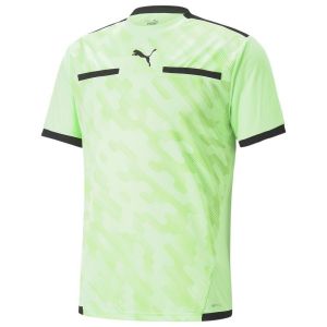 Puma Maillot d'arbitre teamLIGA - Maillot d'arbitre en textile - Noir vert - Taille XL