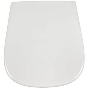 Jacob Delafon Siège Jacod Delafon Struktura E4272 Compact Thermodur charnières métalliques Compatible avec WC de la collection Struktura Blanc