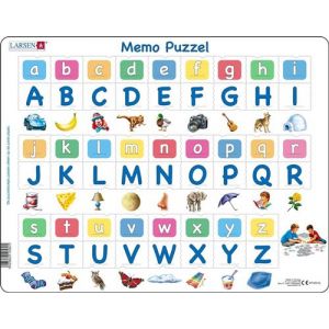 Larsen Puzzle Maxi Alfabetavec images 52 pièces