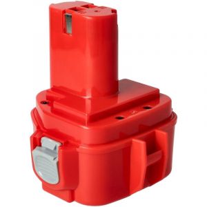 Vhbw Batterie compatible avec Makita 6270DWE, 6270DWPE, 6271D, 6271DWAE, 6271DWAET2, 6271DWALE, 6271DWE outil &eacute;lectrique (1500mAh NiMH 12V)