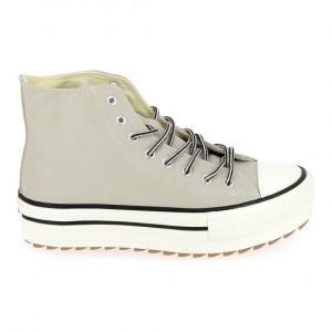 Victoria Chaussures s montantes en toile à plateforme Naturel - Taille 39