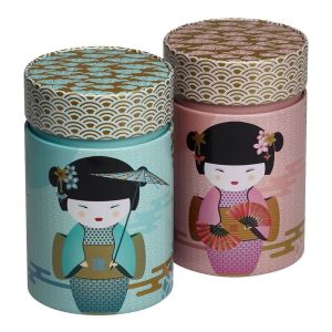 United Labels Zen Et Ethnique - Petite boite Little Geisha pour le th&eacute; Contenance 150 gr