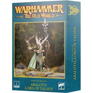 Games Workshop Figurine Warhammer ToW - Royaumes Elfes Sylvains : Araloth Seigneur de Talsyn