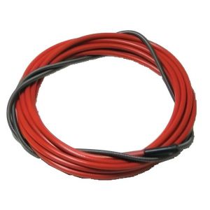 Gaine guide-fil acier rouge 3 m pour fil de 1 m ABRICOR BINZEL 124.0026
