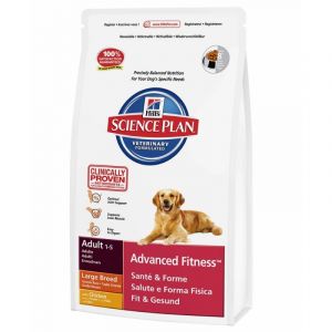 Hill's Science Plan Canine poulet Advanced Fitness - Croquettes pour chien adulte grandes races 18 kg