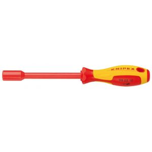 Knipex Clé à douilles avec poignée de tournevis 237 mm - 98 03 07