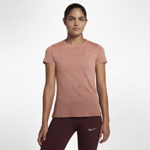 Image de Nike Haut de running à manches courtes Medalist pour Femme - Rose - Taille