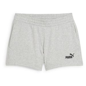 Puma ESS Small No. 1 Logo 4'' Shorts TR, Short tricoté Femme, Light Gray Heather, XL