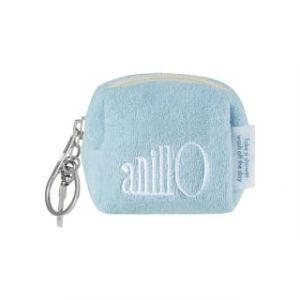 Terry Pouch Keyring - 2 Colors Blue