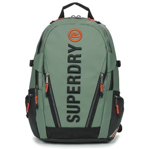 Superdry Sac a dos TARP RUCKSACK BRODE Kaki - Taille Unique