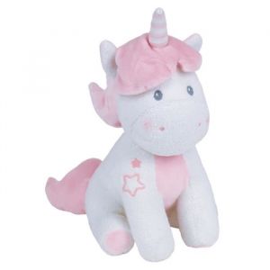 Image de Jemini 040737 Licorne LUMINOU Peluche +/-25 cm, Blanc Rose