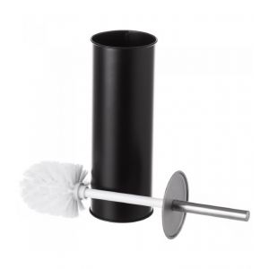 Image de Wadiga Balai Brosse WC Métal Noir 0,000000