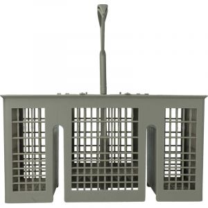 vhbw Panier compatible avec Siemens Star Collection SF24A260/16, SF24A260/18 lave-vaisselle - avec poignée, 6 compartiments - Neuf
