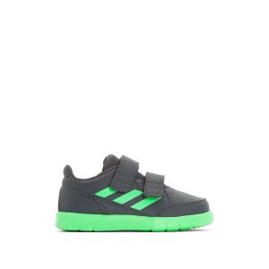 Adidas AltaSport CF I, Chaussures de Gymnastique Mixte b&eacute;b&eacute;, Gris Grey Six/Shock Lime/FTWR White, 20 EU