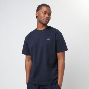 Lacoste Pour homme. T-shirt ? coupe classique en coton tricot? marine