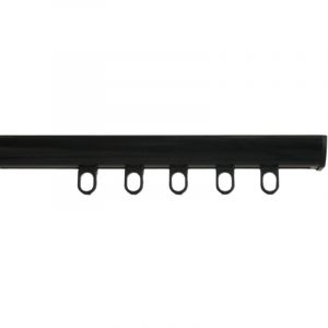 Secodir - decorail - Tringle rail pour rideau en aluminium L.4.50 m Coloris - Noir
