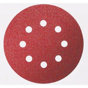 Bosch Feuille abrasive pour ponceuse excentrique 2608605106 avec bande auto-agrippante, perforé Grain 120 5 pc(s) (Ø)