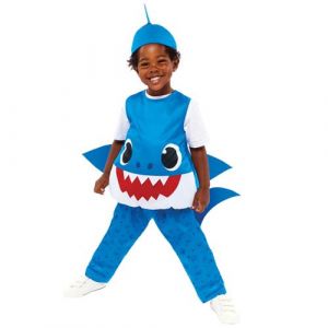Amscan Déguisement Baby Shark Papa Bleu Bébé 12/24 Mois Bleu 9913324 12/24 MOIS - 9913324