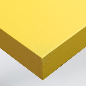 Image de Dimexact Papier Peint Autocollant Jaune Brillant Pour Plan De Travail Et Murs Imperméable, De L : 1.22 M X H : 0.5 M, En Rouleau