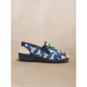 Sandales élastiques femme Pédiconfort