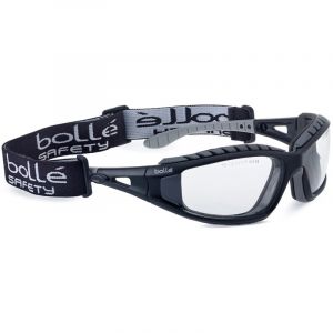 Image de Bollé Lunettes Tracker incolore avec mousse + tresse maintien SAFETY - TRACPSI