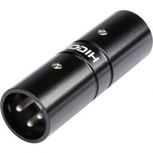 Hicon Adaptateur XLR HI-X3X3-MM XLR mâle XLR mâle 1 pc(s)