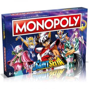 Winning Moves Monopoly Saint Seiya Les Chevaliers du Zodiaque Jeu de soci&eacute;t&eacute;