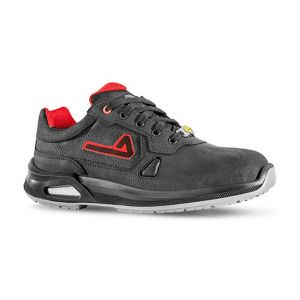 Aimont Chaussure basse de sécurité TEUTON S3 CI SRC ESD - taille: 41 - Noir / Rouge