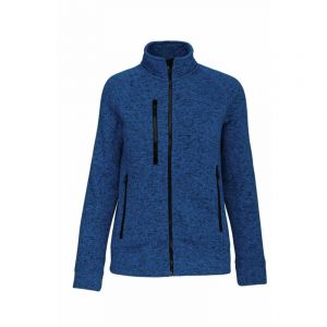 Kariban Veste zippée chinée FEMME Bleu Royal XXL