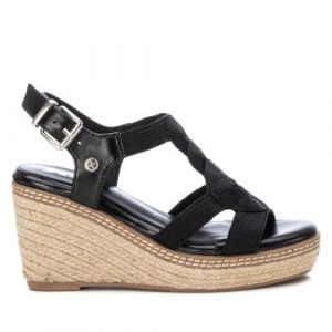 Xti Pour femme. Sandales 142320 noir-Hauteur de la semelle compens?e 1