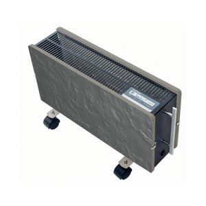 Valderoma Radiateur &agrave; inertie optimus Natura Noir 1600W DN1600O