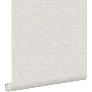 Papier peint uni gris clair - ESTAhome