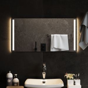 VidaXL Miroir de salle de bain à LED 80x40 cm - N/A