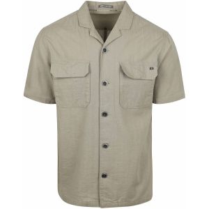 No Excess Short Sleeve Chemise Vert taille M