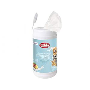 Nobby Lingettes nettoyantes pour chien Pet paquet de 50