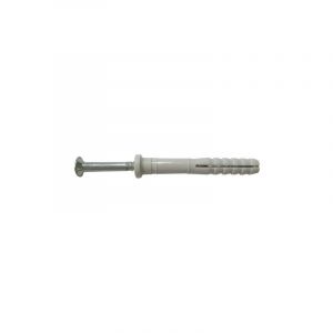 ING Fixations Cheville Tap-Vis tête plate à frapper à collerette plate - 6x40 Bte 100 - A270080