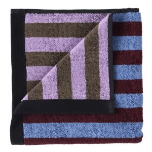 Declikdeco Serviette de toilette Charly Myrtille 50 x 100