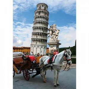 Dtoys Tour de Pise, Italie - Puzzle 1000 pièces