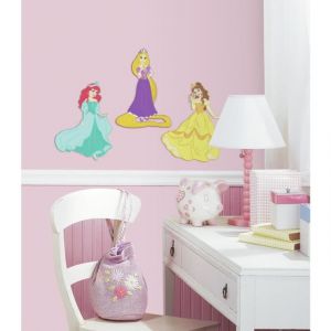 ROOMMATES Stickers muraux - 3D Personnages Disney Princess