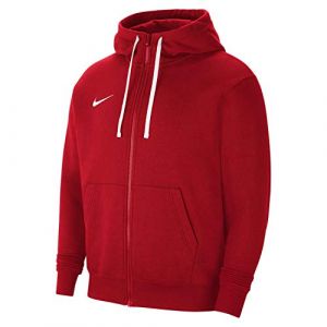 Nike Sweat à Capuche Fleece FZ Park 20 - Rouge/Blanc, pointure XX-Large - Rouge - Taille XX-Large