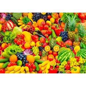 Puzzle 1000 Pièces : Fruits et Légumes