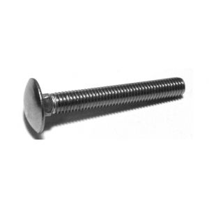 Image de Tid-Inox Vis à métaux tête ronde collet carré A2. M6X80