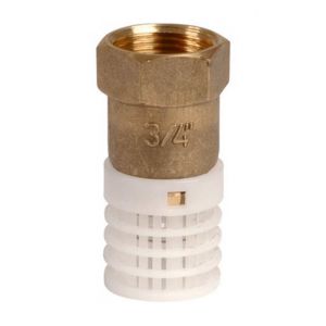 Socla Crépine laiton avec clapet pour hydrocarbure femelle 20-27