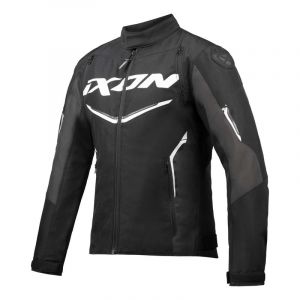Ixon Blouson textile Cordolo noir/anthracite/blanc- M