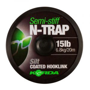 Korda Bas de ligne carpe N-TRAP Semi -Stiff 6.8kg