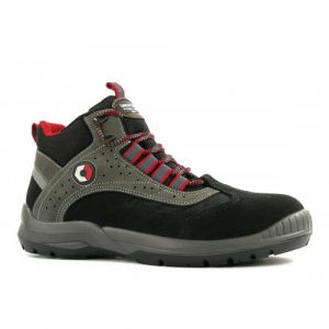 Chaussures De Sécurité Hautes Samba S3s Ci Fo Sr - Noir Et Rouge - Taille 36 Uniwork