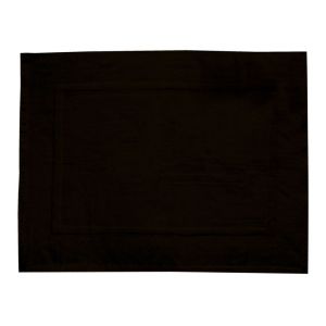 Wenko 20827100 Paradise Tapis de Bain Noir 50 x 70 cm