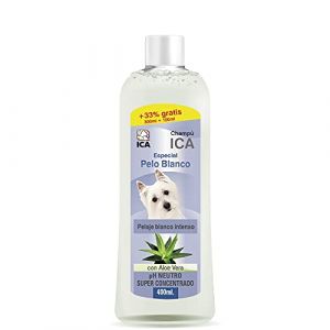 ICA Shampoing Poils Blancs 400 Aloe Vera 446 Gr