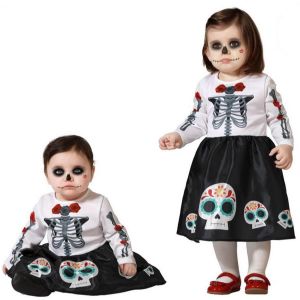 Ruedelafete Déguisement squelette mexicain - bébé