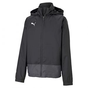 Puma Gar&ccedil;on Teamgoal 23 Training Rain Jacket Jr Veste Imperm&eacute;able Black-Asphalt, 128 EU
